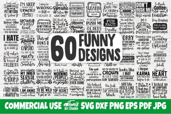 Download Funny Quotes Svg Bundle | 60 Designs - Funny quotes svg Collection