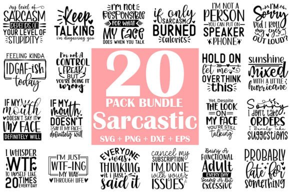 Download Sarcastic SVG Bundle, Funny Quotes SVG - Funny quotes svg Collection