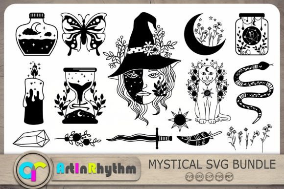 Download Mystical Svg Bundle, Celestial Svg Files - Mystical svg bundle Collection
