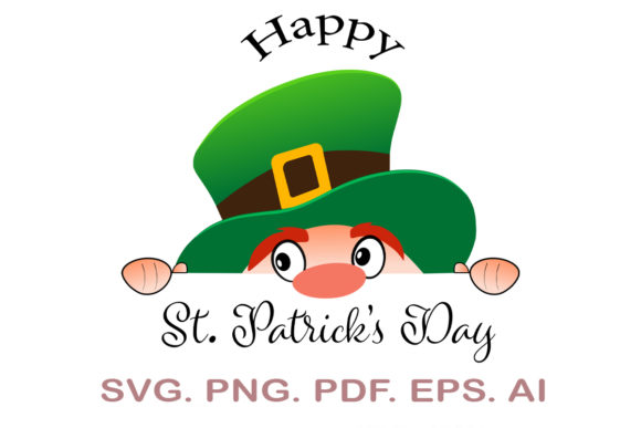 Download Happy St. Patrick's Day Leprechaun SVG - Leprechaun svg Collection