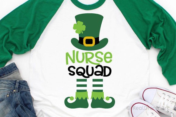 Download Nurse Squad with Leprechaun Svg - Premium Resources